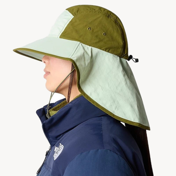 Шляпа TNF Horizon Mullet Brimmer (Мужской,Женский; L/XL; MistySage ForestOlive)